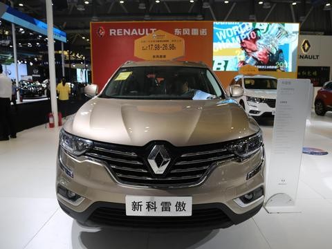 东风雷诺科雷傲，20万级别欧系时尚SUV，车展实拍！