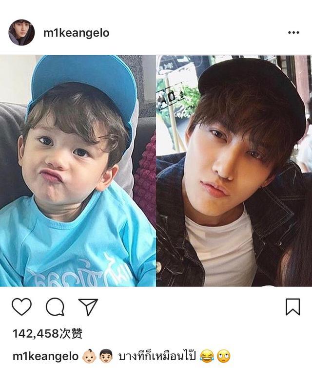 泰星mike，26岁就是单身爸爸，前女友生下儿子可爱到爆！