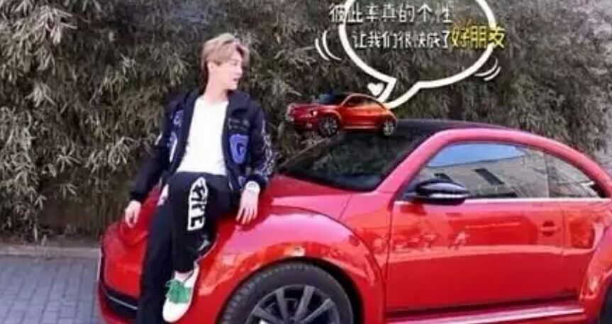 鹿晗最喜欢这辆车,亲自站台
