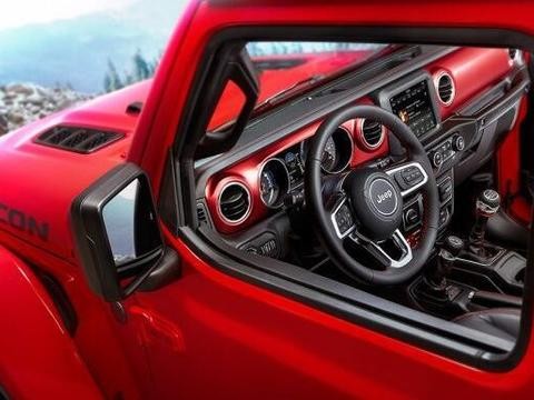 精致的不像Jeep 牧马人内饰官图曝光