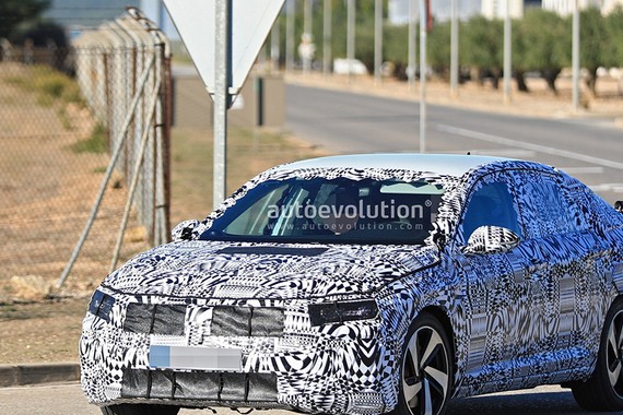 大众新款速腾GLI谍照 外观采用全新设计