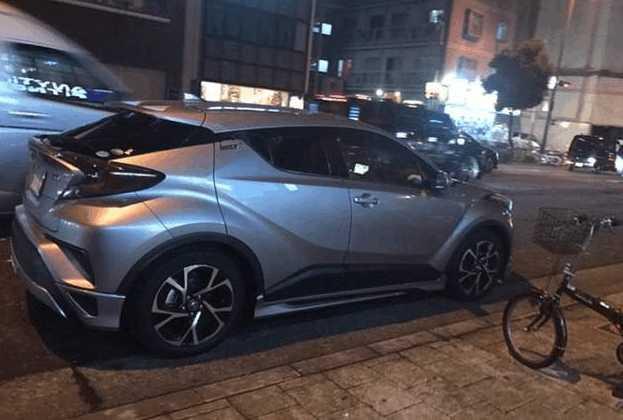 港口偶遇丰田chr,设计师太给力,这造型售12万不火都难