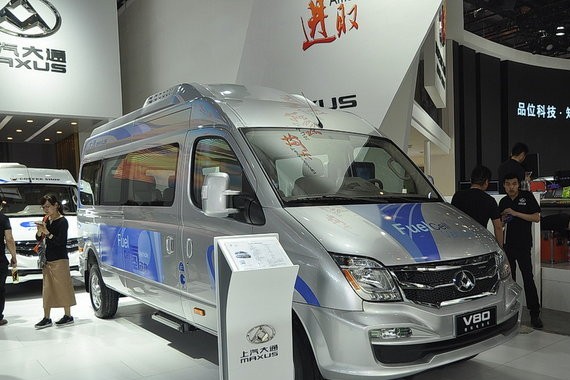 2017广州车展 上汽大通FCV80正式上市