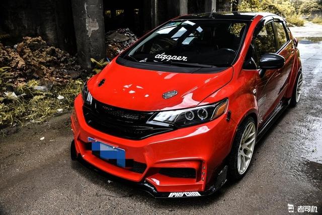 不叫本田飞度,请叫它超跑GK5!回头率不输法拉