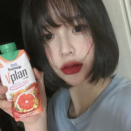 黑色短发发型图片不烫 带你玩转清新文艺风