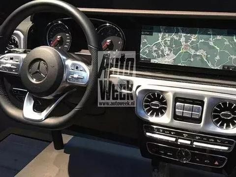 全新奔驰G内饰曝光，变怀挡，保留“三把锁”