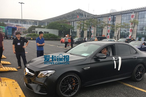 广州车展探馆 全新梅赛德斯-AMG E 63 S