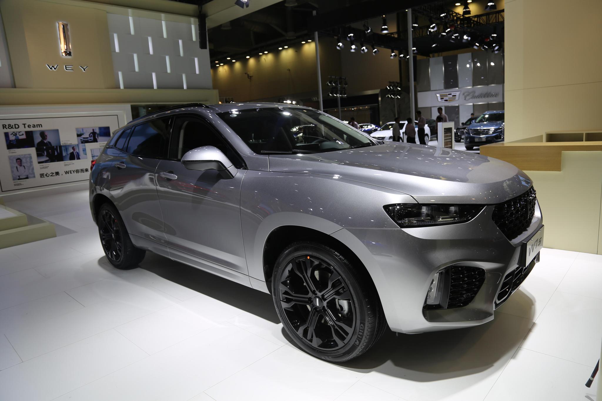 长城WEY汽车VV7s,18万级别豪华SUV,车展实拍!