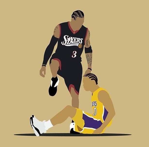 漫画再现nba球星经典瞬间