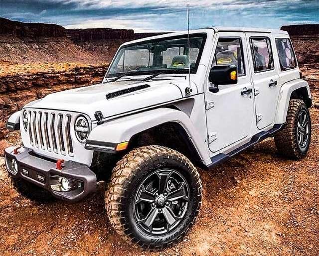 2018款Jeep牧马人内饰图曝光,硬汉也精致,11