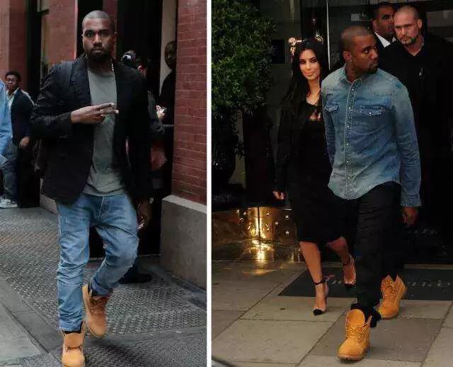 男生穿添柏岚大黄靴配什么裤子好看