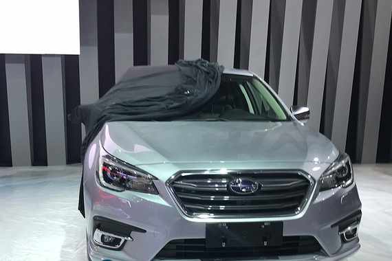 广州车展探馆：斯巴鲁新款力狮抢先看