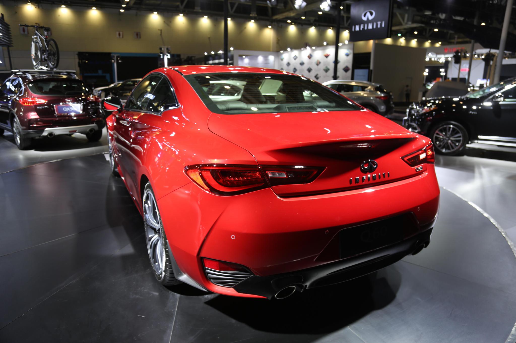 英菲尼迪Q60，45万级别双门轿跑，车展实拍!-新浪汽车