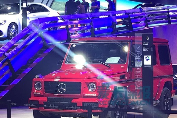 2017广州车展探馆:奔驰G级特别版抢先拍