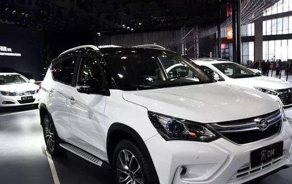 比亚迪宋DM领衔，新能源SUV步入快速上升通道