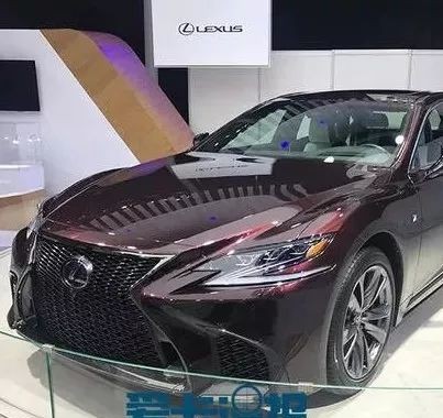 2017广州车展：雷克萨斯LS 500h F Sport原来这么帅！