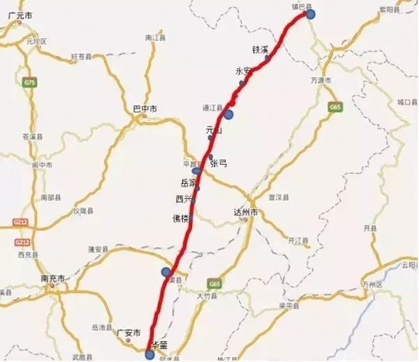 正文  巴中至川陕界高速公路是《四川省高速公路网规划》中成都引入线