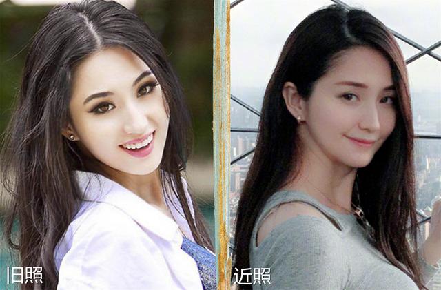 香港艳星“蓝燕”疑似整容，近照与旧照判若两人