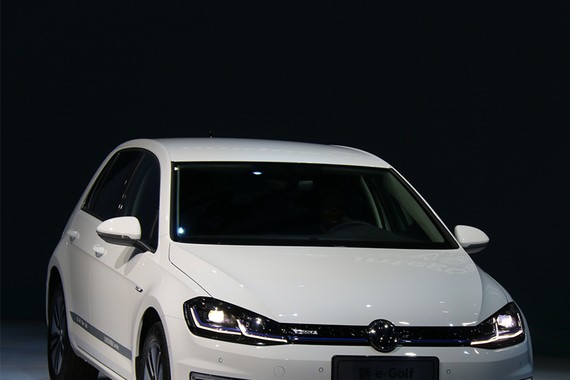 2017广州车展：大众新款e-Golf正式亮相