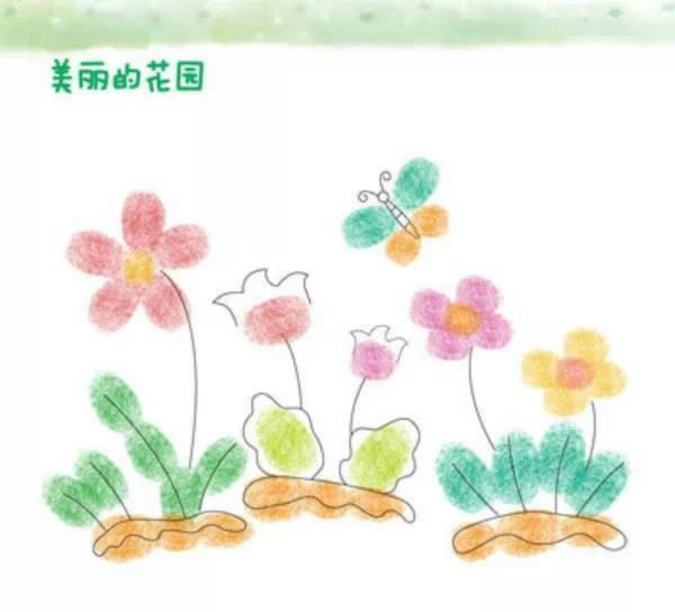 幼儿园好玩的手指画配歌谣哦!孩子都爱玩!