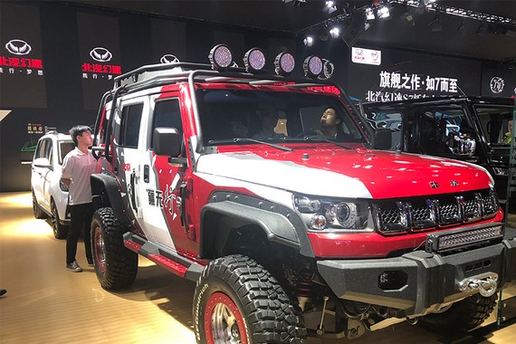 2017广州车展 北京BJ40L特别版正式发布