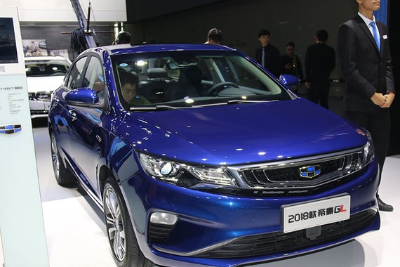 2017广州车展：2018款帝豪GL正式发布