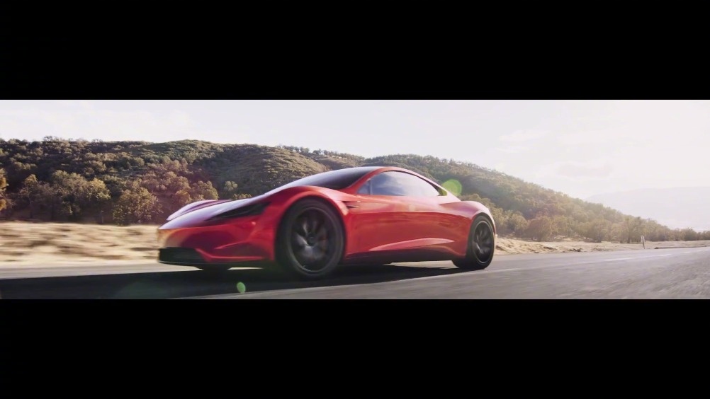 Musk 是穿越回来的吧，第二代 Tesla Roadster 电动跑车...