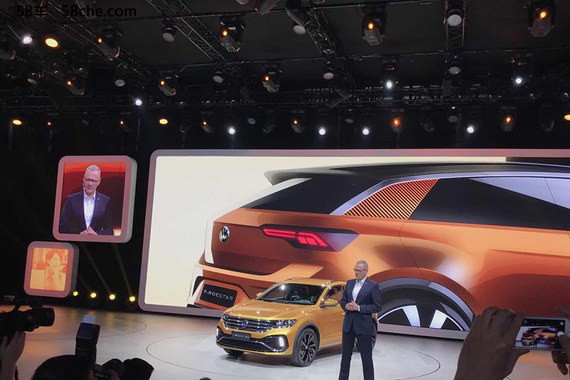 2017广州车展 大众T-ROCSTAR概念车首发