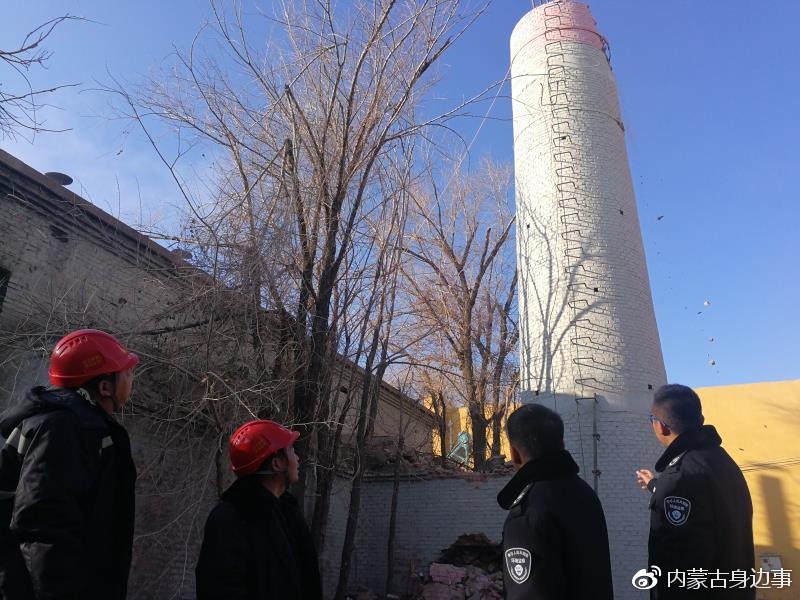 白云鄂博矿区:10蒸吨以下供暖燃煤锅炉房烟囱