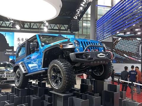 Jeep广州车展耍心机！限量越野SUV“鼻祖”堵门，大赚眼球