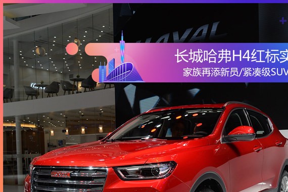 2017广州车展实拍 全新哈弗H4红标解析