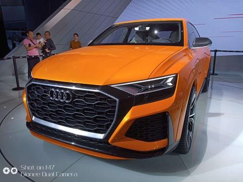 奥迪新旗舰SUV亮相广州车展 比奥迪Q7好看多了