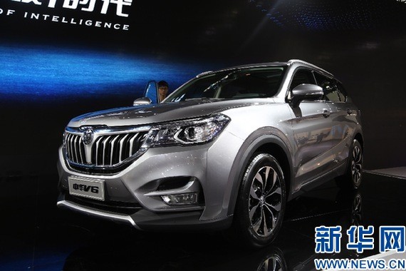 宽体智联SUV 华晨中华V6广州车展首发