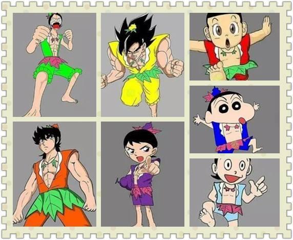 经典动漫人物长大后的样子,阿拉蕾太亮,小丸子简直过分