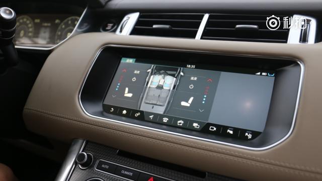 路虎揽运的华丽外表下有内涵 身体和座椅一起来吹吹风