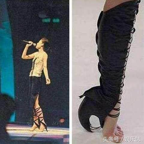 王菲的无底鞋out，baby告诉你这才是高跟鞋的最高境界！