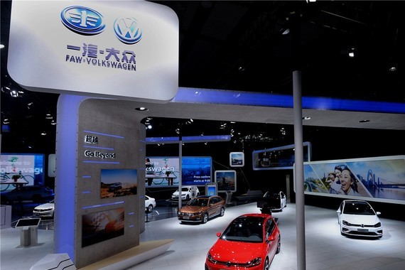 主力车型实力绽放 一汽-大众大众品牌闪耀广州车展