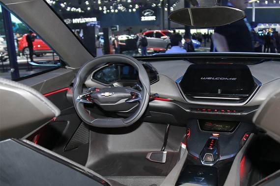 广州车展：雪佛兰FNR-X概念车内饰首发