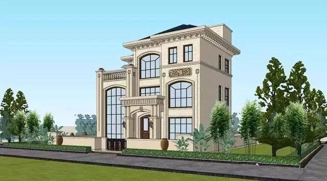 三层民宿自建别墅,以自住为主的价格,20万左右建农村别墅名古屋日本图片