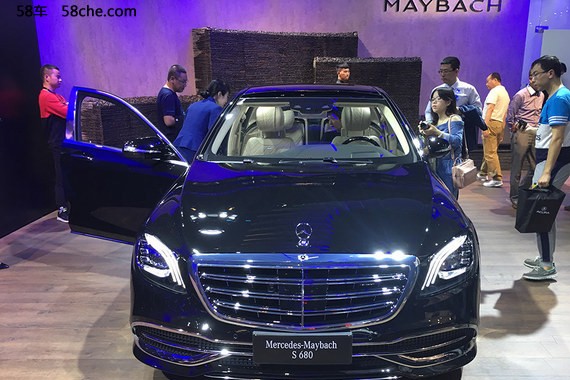 2017广州车展 梅赛德斯-迈巴赫S 680亮相