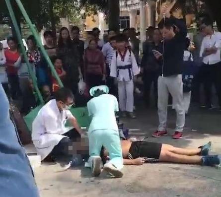 痛惜！深圳男子打篮球休息时猝死！