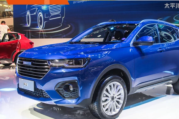 自带爆款基因！广州车展静态体验哈弗H4蓝标