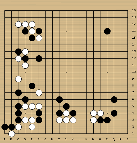 黑1、3反打是棋形。