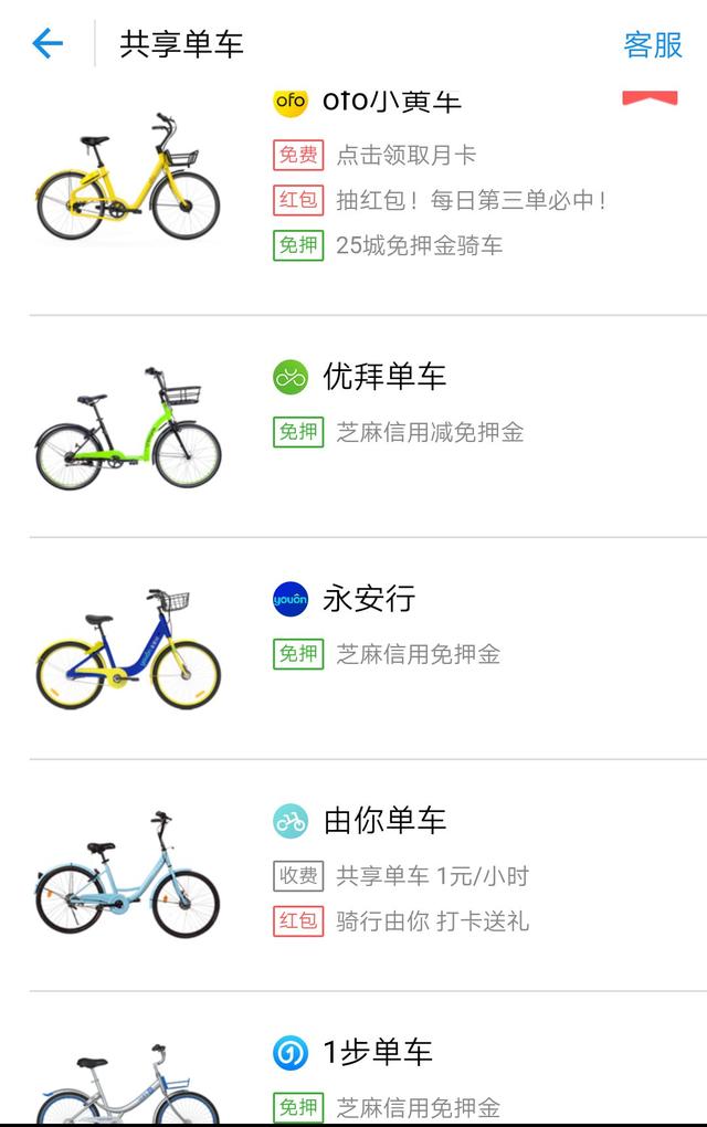 最好骑的小蓝单车倒下了,ofo小黄车和摩拜会受