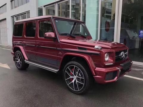 奔驰G63特别版玄武皂石红靛蓝灰钯银铱银新款奔驰G63典藏版上市