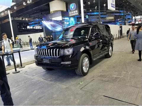 广州车展偶遇红旗LS5，配4.0T，售价超百万，路虎要倒霉了