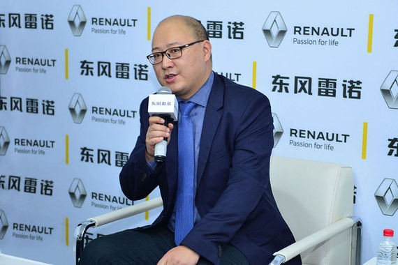 2017广州车展 专访东风雷诺副总裁陈曦