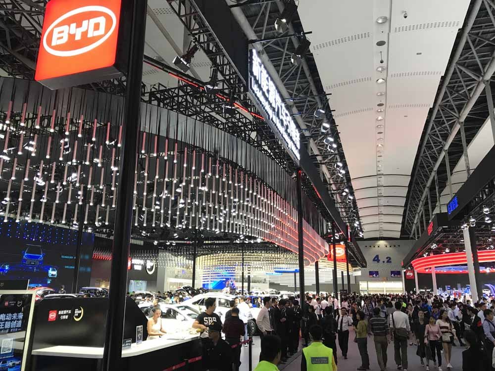 为新能源打CALL 比亚迪提前完成目标 2018要