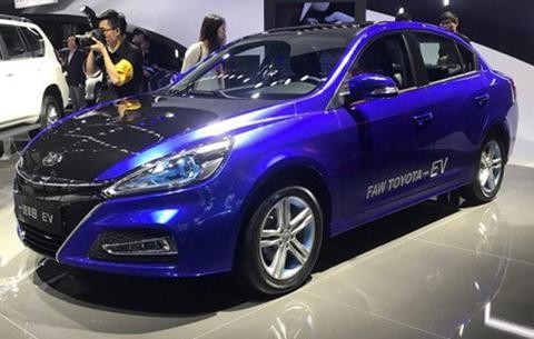 一汽丰田首款纯电车型广州车展首发，目测是骏派A70E“换标版”