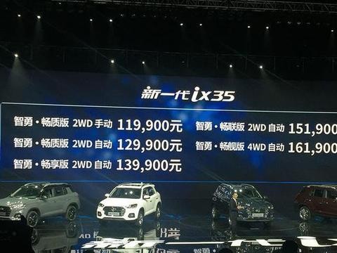 家境不好，全靠自己。新款现代ix35价格下探国产领地